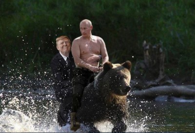Путин На Медведе Фото В Хорошем Качестве